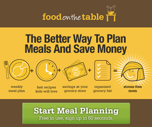 FREE MENU PLANNING COUPON CODE = NO UPGRADE FEE IN JULY