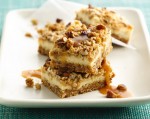 Toffee Brown Ale Cheesecake Bars