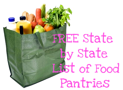 FREE STATE BY STATE LIST OF FOOD PANTRIES