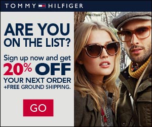SIGN UP FOR TOMMY HILFIGER INSIDER – TAKE 20% OFF YOUR NEXT ORDER + FREE SHIPPING!