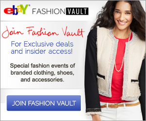 SIGN UP FOR eBAY FASHION VAULT