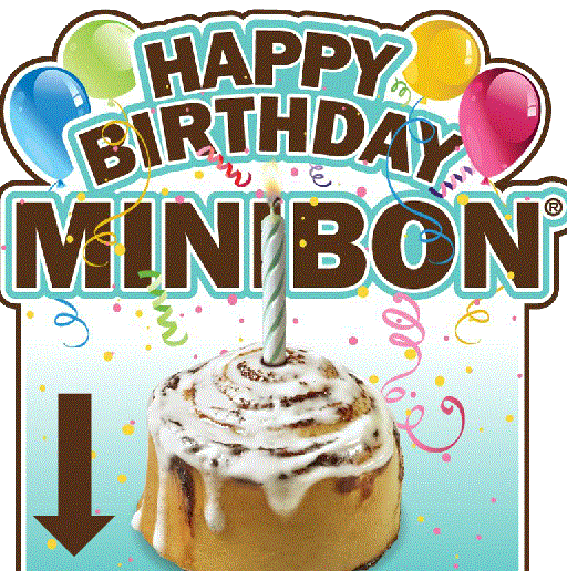 FREE MINIBON CINNAMON ROLL AT CINNABON 9-25-2012