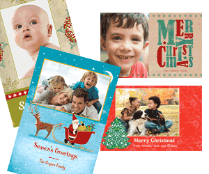 10 PERSONALIZED HOLIDAY CARDS FOR ONLY $5.52 SHIPPED!