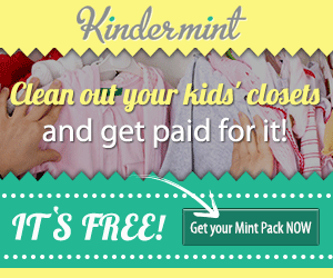 Get Paid to Clean Out your Kids Closets w/ Kindermint