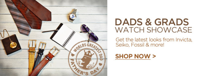 SmartBargains Dads + Grads Watch Showcase – Save up to 90% off!!