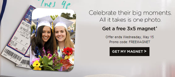 Free Shutterfly Photo Magnet – Just pay Shipping and Handling!