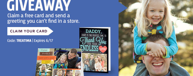 Free Fathers Day Card from Treat – Ends 6-17-2013