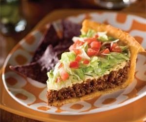 COOKING ON A BUDGET EASY TACO PIE