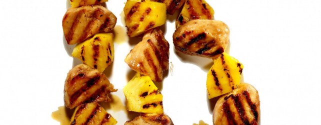 Cooking On A Budget: Aloha Chicken Kebabs!