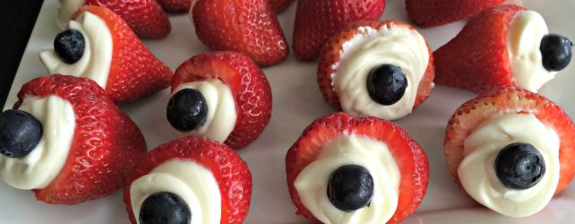 Cooking on a Budget: Patriotic Strawberry Cheesecake Bites!