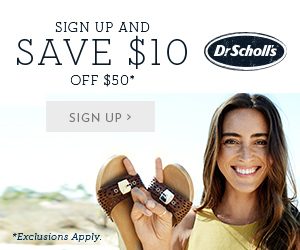 Get a Special Discount Offer for Dr Scholls $10.00 Off!