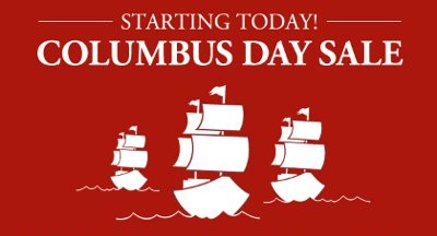 Columbus Day sales
