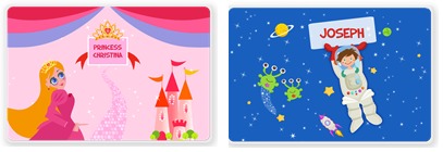 Free Kids Laminated Placemat