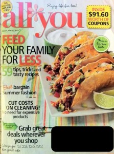 All You Magazine DECEMBER Coupons List