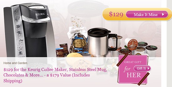 KEURIG BREWER + K-CUP GIFT PACK DEAL just $124 SHIPPED