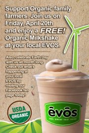 evos free shake