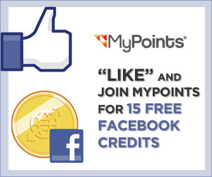 15 FREE FACEBOOK CREDITS – STILL AVAILABLE!