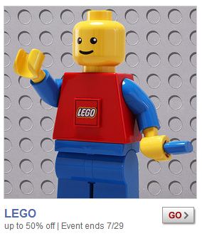 ZULILY: SAVE 50% OFF LEGO PRODUCTS