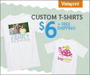 Personalized T-Shirts just $6 Shipped!