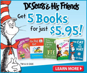 Dr. Seuss and His Friends Book Club just $5.95 + Free 2014 Wall Calendar