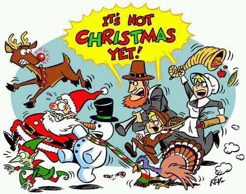It's not Christmas yet