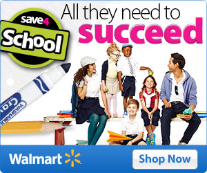 The Walmart Annual Back to School Back to College Sale