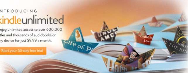 FREE 30 DAY TRIAL OF KINDLE UNLIMITED