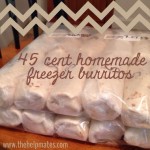 COOKING ON A BUDGET FREEZER BREAKFAST BURRITOS