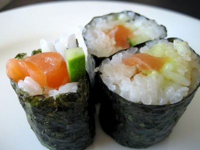 Homemade Sushi Rolls