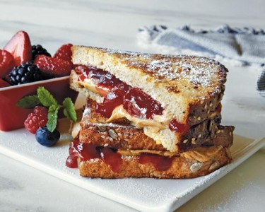 French Toast Peanut Butter and Jelly