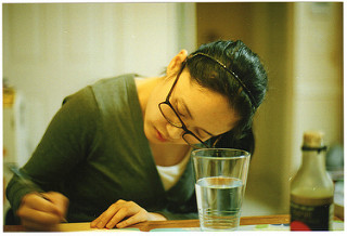 woman making a list